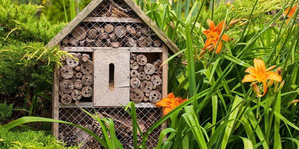Stephens Landscaping Garden Center -All About Pollinator Gardens-insect hotel