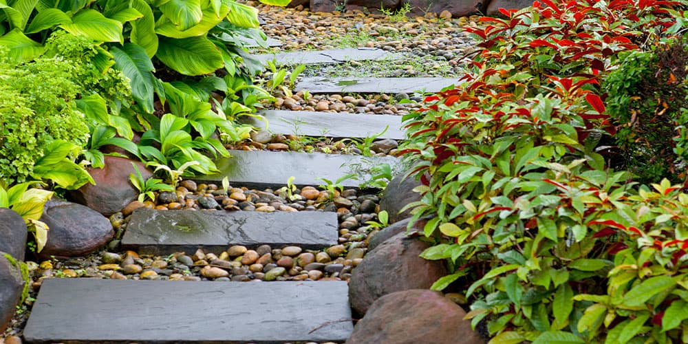 Stephens Landscaping Garden Center -DIY Garden Pathways-stone and gravel pathway