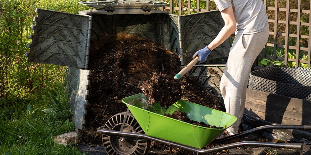 Stephens Landscaping Garden Center-Moultonborough-compost heap